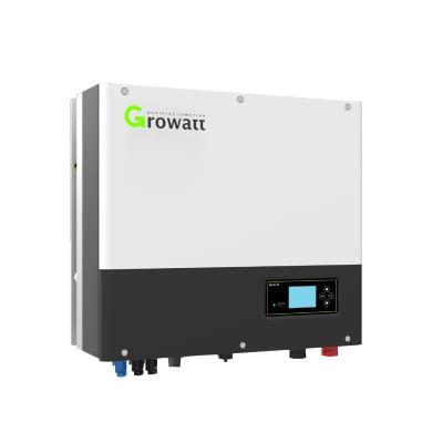 China Invertidor híbrido Growatt 100 KW fuera de la red con 3KW 5KW 8KW 10KW 12K paneles y batería en venta