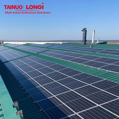 China Einfachglas A-Grad PV-Panel Solar für Solaranlagen Tech Longi Himo X6 Solar-Power-Panel zu verkaufen