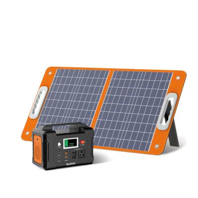 China Waterproof Foldable Solar Panel Kit 100w 200w for 12V 24V Battery Power Station OEM for sale