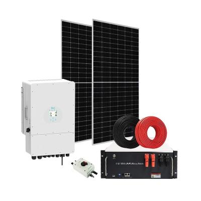 China 10 kW Off-Grid Hybrid-Solarstromsystem für Heim- und Gewerbe-Energiespeichersystem zu verkaufen