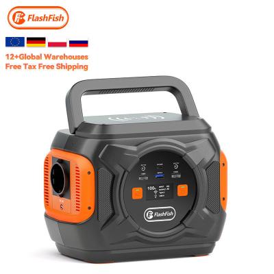 China 320W Fuente de alimentación de emergencia de campamento de gran capacidad con tiempo de carga completa rápido de 4-5 horas en venta