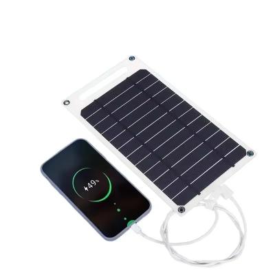 China 10W PERC Mono-Solarpanel zum Aufladen von Mobiltelefonen mit USB während Outdoor-Aktivitäten zu verkaufen