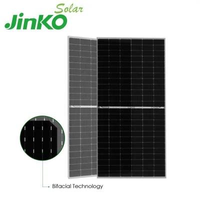 Κίνα Jinko Tiger Neo N τύπου διπλού γυαλιού 570W 575W 580W 585W 590W ΗΠΑ Αποθήκη διπρόσωπα ηλιακά πάνελ προς πώληση