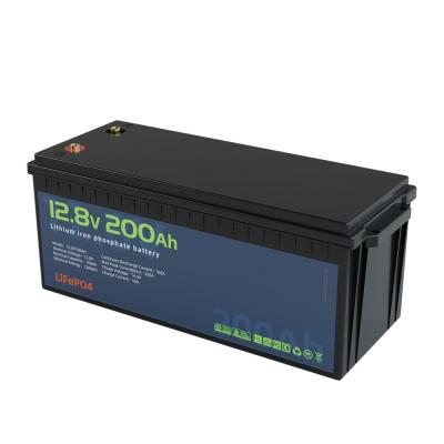 China Long Life LiFePO4 Armazenamento recarregável de íons de lítio Prismático 12V 200Ah Bateria de íons de lítio à venda