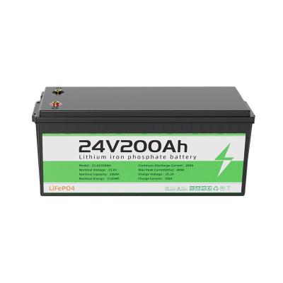 Cina 12V 24V 100Ah 200Ah Immagazzinamento di energia solare Batterie per auto Lunga durata Ricaricabile per la casa in vendita