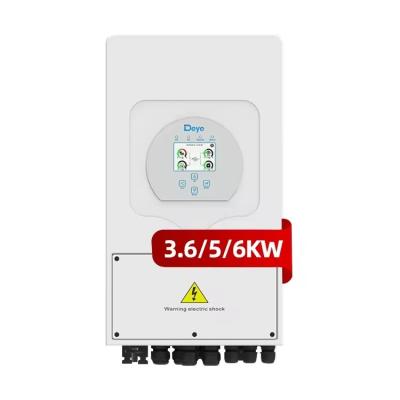 中国 8KWハイブリッドソーラーインバーター SUN-8K-SG03LP1-EU デイによる50Hz/45Hz-55Hz出力周波数 販売のため