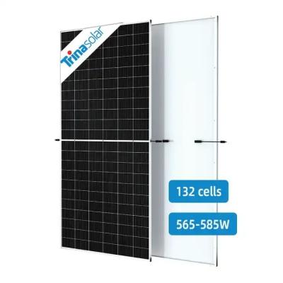 China Foldable Solar Panel Cell 555W 565W 575W 585W 595W Trina Solar Panels System for Home for sale