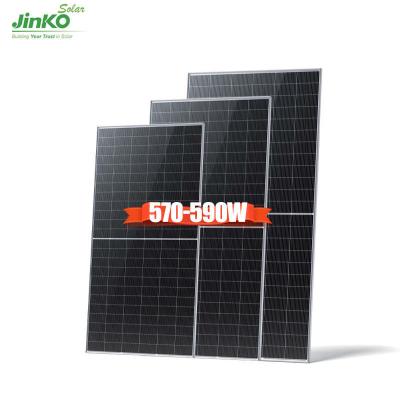 中国 144 セル 2*72 Jinko N型 双面太陽光パネル 570W 575W 580W 585W CE TUV 認定 販売のため