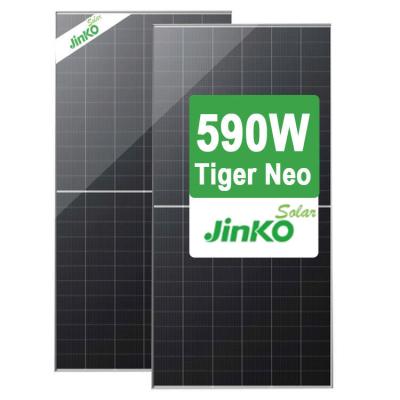 China Jinko Perc Doppelglas 550W 570W Monokristalline Tier 1 Solarzellen mit 2,0mm Frontglas zu verkaufen