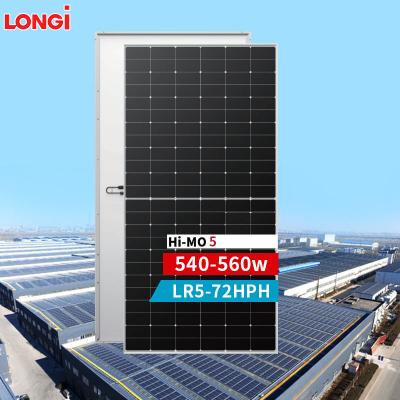 China Anodisierte Aluminiumlegierungsrahmen Longi 550W Tier 1 Solarzellen für nachhaltige Stromerzeugung zu verkaufen