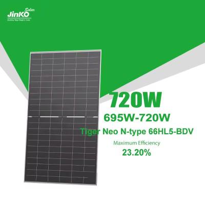 Cina Jinko 695W 700W 705W 710W Mono Tier 1 pannelli solari pannelli fotovoltaici per soluzioni di energia solare in vendita