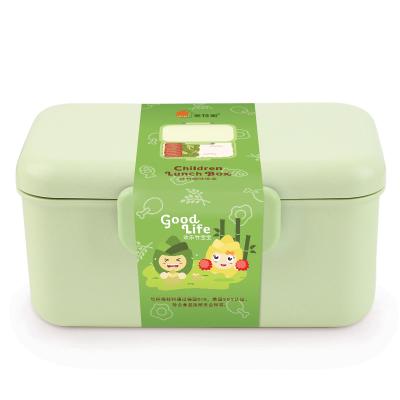 China METKA 750ml BPA FREE Diapers Kids Microwavable Present OEM Available Eco Friendly Bamboo Fiber Bento Lunch Box for sale