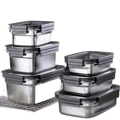 China Sustainable Insulated Food Container Stainless Steel Fresh Keep Storage Box for sale