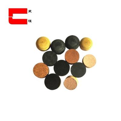 China Leather imported pigkin made pool cue tips on sales for sale