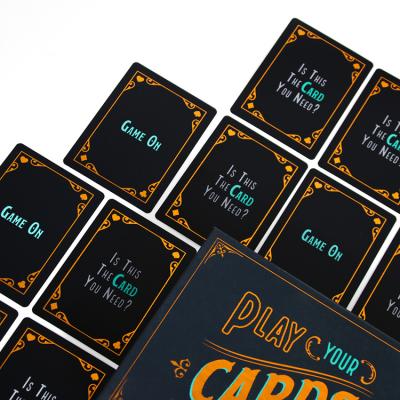 China Entertainment Free Sample Sublimation Playing Cards Hologram Effect Custom US Playing Cards Logo for sale