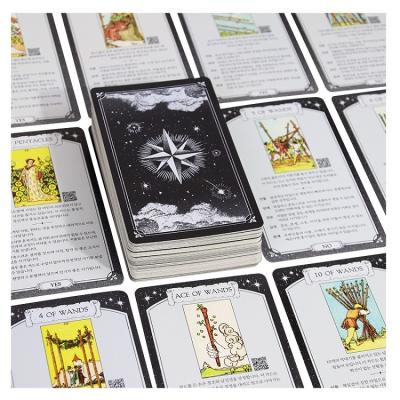 China Brand New Entertainment Tarot En Espanol Oracle Cards Printing Inspire Positive Affirmation Deck Tarot Card for sale