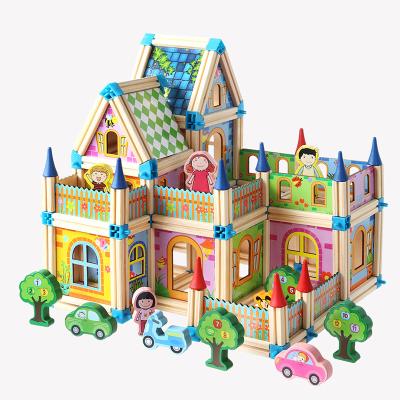 China Electronic Toy Building Model Building Blocks Children's Smart Building Block Toys Wooden Color Box Unisex Set Closure Case 268pcs 1 for sale