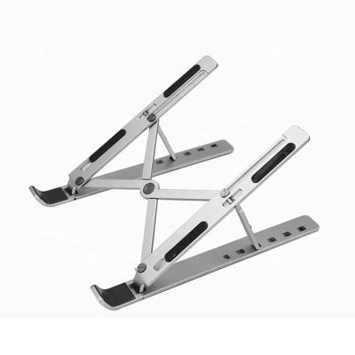 China (Size) 10 Inch Laptop Tablet Stand Adjustable Adjustable Desk Ventilated Aluminum Stand for sale