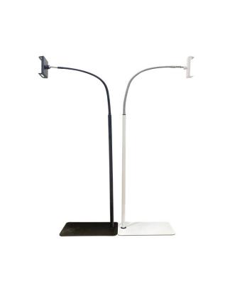 China New 2021 Mobile Phone Bedside Floor Stand Adjustable Smart Tablet Phone Gooseneck Flexible Arm Clip Holder for sale