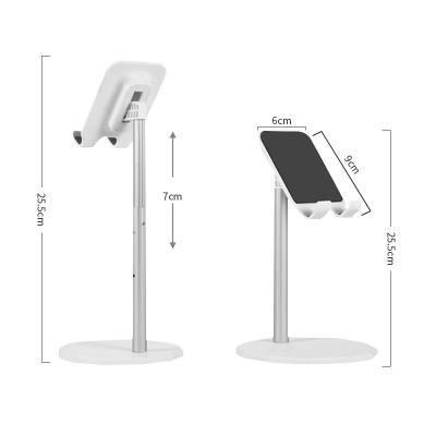 China New Metal Adjustable Desktop Phone Holder Lazy Flat Support Seat Universal Universal Mobile Phone Holder for sale