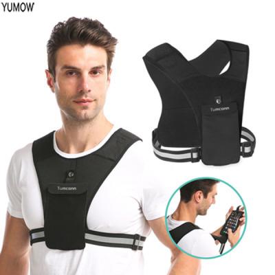 China 2021 New Phone Vest Black Phone Holder Running Vest Black Running Vest Phone Holder Wholesale Running Vest Zj01 for sale