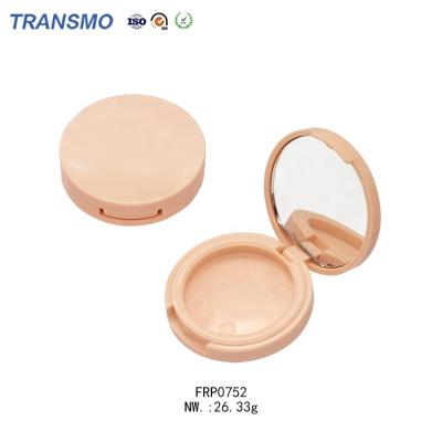 China Eco-friendly PLA eco-friendly empty blush custom empty compact powder compact case pla mirror case with free samples for sale