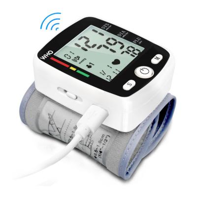 China Hospital Home Wrist Smart Heart Rate Monitor High Accuracy Home Digital BP Blood Pressure Monitor Water Proof for sale