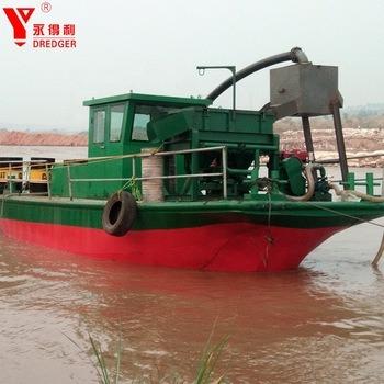 China Construction worksÂ   China HBC400 400m3/h hydraulic chain river sand/gold/diamond dredger/dredging machine zu verkaufen