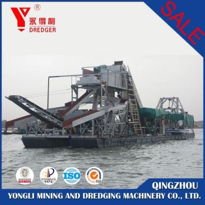 中国 river gold mining dredge for sale 販売のため