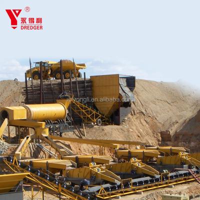 Cina Nugget gold trommel use for gold wash plant in vendita