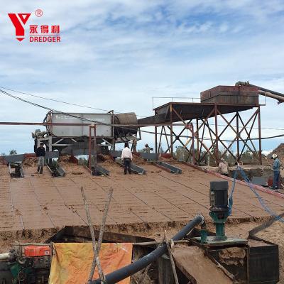 Cina Alluvial Placer Gold Sluice Box For Sand Gold Concentrating, Gold Sluice Box Gold Baking Machine in vendita