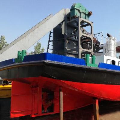 中国 China 2022 Yongli River Made Single Thruster Work Barge / Tug Boat For Dredger And Fishing Boat 販売のため