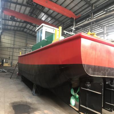 中国 2021 China steel made hot sale work barge/tug boat for cutter suction dredger and fishing boat 販売のため