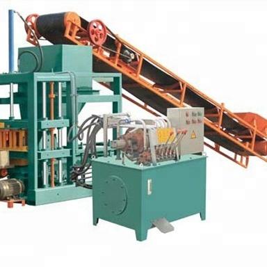 China QT4-20 Hydraulic Cement Block Machine Price , Semi Automatic Hollow Block Machine for sale