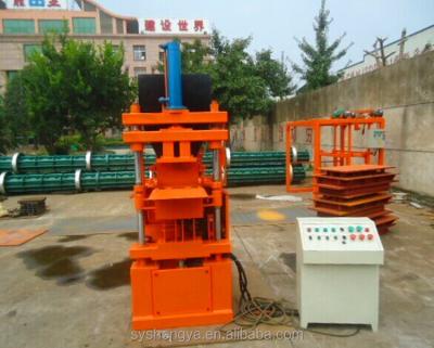 China Construction worksÂ   SY2-10 Soil/caly /cement baking machine Free Block Machine Cement Interlock Brick Making Machine for sale