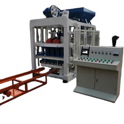 China Factory Automatic Big Hydraulic Concrete Block Machine Silver Making Machine Block Making MachineQT4-20 for sale