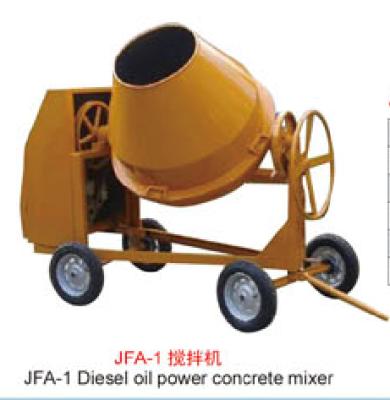 China Building Material Shops Township Fair Shengya JFA-1 Diesel Engine Mobile Mixer Machinery for sale