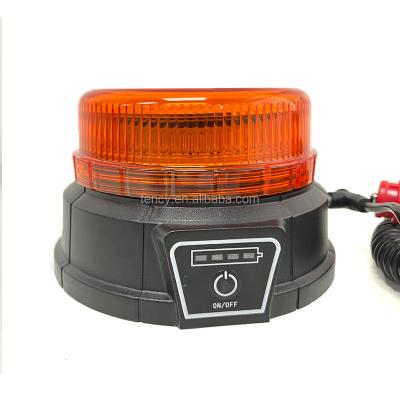 China 8 Rechargeable Emergency Indicator Light Rechargeable Beacon Magnet Strobe Lights LED Lamp for sale