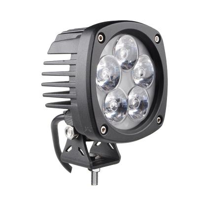 China 304# Stainless Steel 12-24V 30W LED TRUCK LAMP IP67 2010LM High Power Brightness Work Light Spot and Flood Work Light for sale