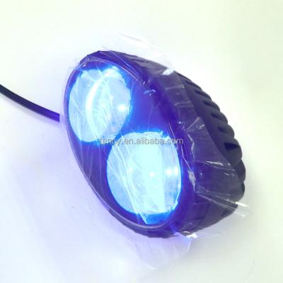 China When the forklift starts work. Led Spot Signal Light Forklift Safety Light Red Blue Laser Forklift Line for sale