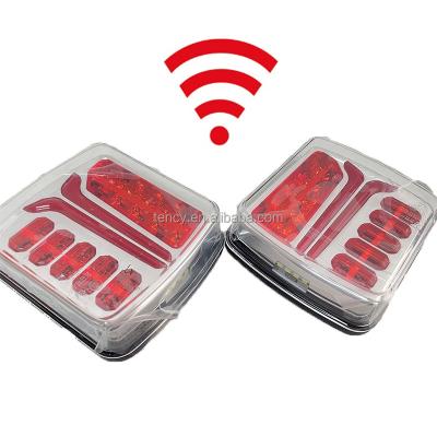 China Magnetic Wireless Tow Light Kits Boat/Trailer Tail Light, Led Tail Light Dc12v 24v Tail Truck Trailer Tail Light For Truck Trailer, Magnetic Wireless Trailer for sale