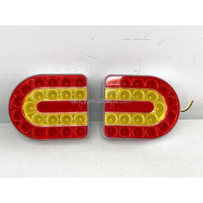 China Rear Position/Steering/Brake/Licnese Indicator Plate Light LED TRAILER LIGHT, LED INDICATED TRUCK LAMP, KF-TB-10LED-3M for sale