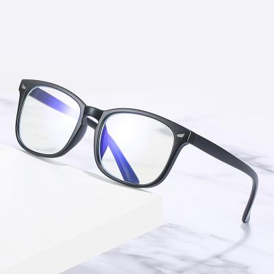 China Fashionable Custom Logo Eyewear Square Anti Blue Light Blocking Glasses for sale