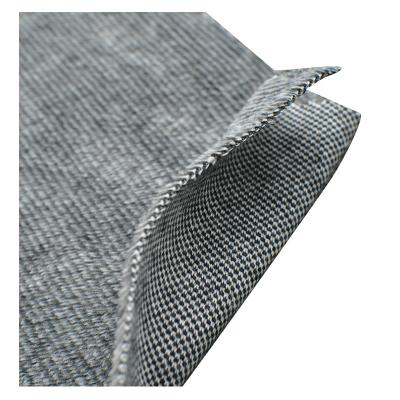 China 98%Polyester 2% Spandex Garment Fabric Widely Used High Quality Jacquard 2% Brushed Double Sided Flannel for sale