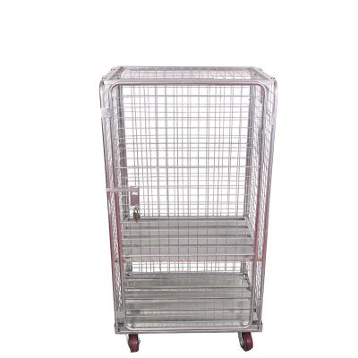 China Retail Transport Cargo Supermarket Roll Cage for sale