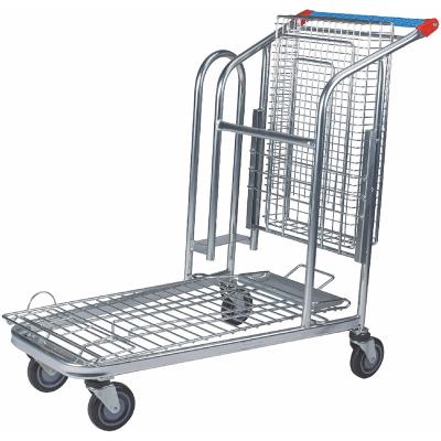 China Unfolding Warehouse Cargo Cart For Transportation for sale