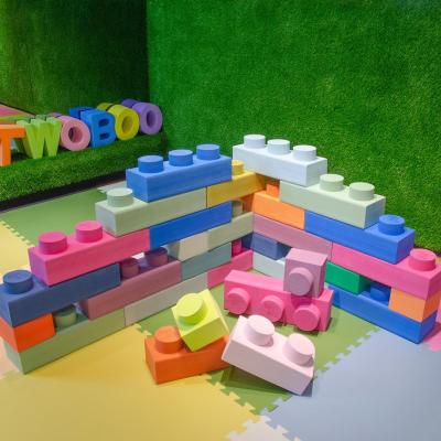 China Washable Soft Eva Foam Building Block Educational Construction Toys for sale