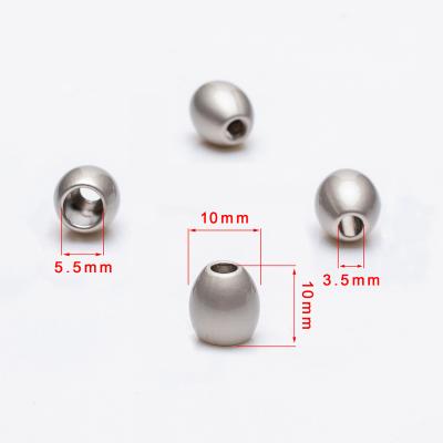 China Fashion metal cord end stopper clasp cord stopper metal personaliz logo viable rope end lock for clothes for sale