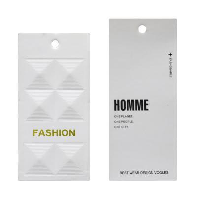 China Wholesale Private Recyled Logo Factory Price Costomized Garment Recycled Hang Tags For Clothing for sale