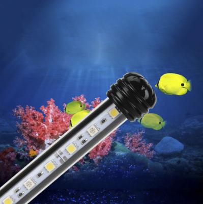 Китай Aquarium Coral Reef RGB Led Fish Tank Light 19-49cm Aquatische Unterwasser Bar Aquarium Lights IP68 Wasserdicht Aquarium dekor lamp продается